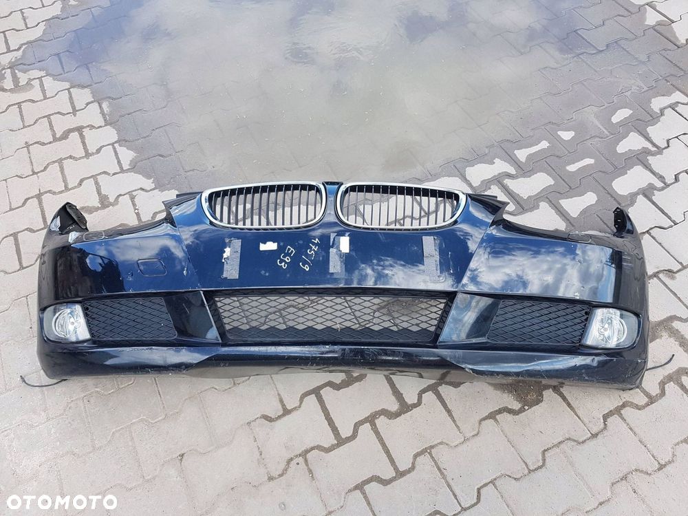 BMW 3 E93 E92 06-09r ZDERZAK PRZEDNI PRZÓD 475 475/9 BLACK SAPPHIRE - 3