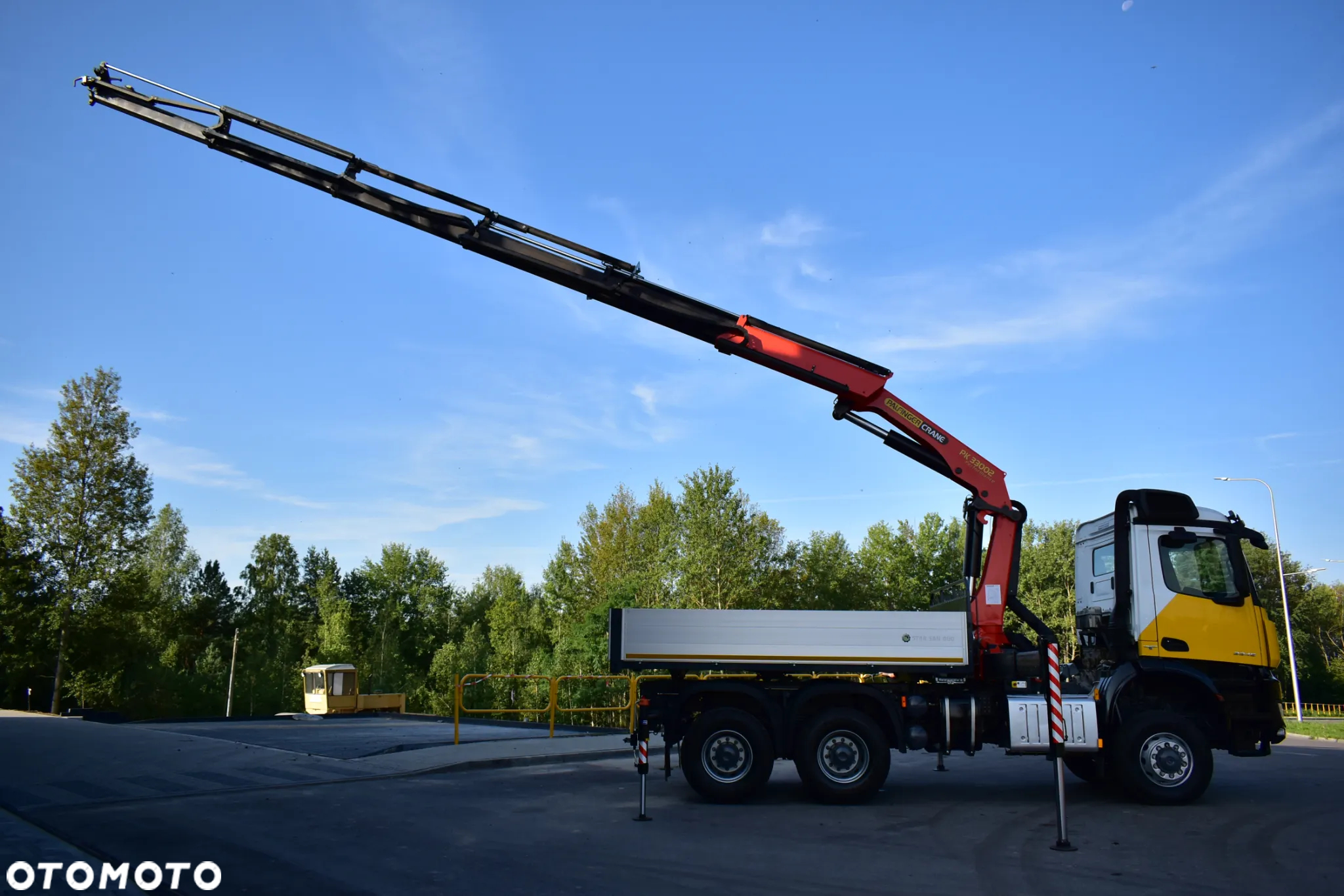 Mercedes-Benz ACTROS 3345 6x6 Palfinger PK 33002 HDS Żuraw Euro 6 Crane Kran - 4