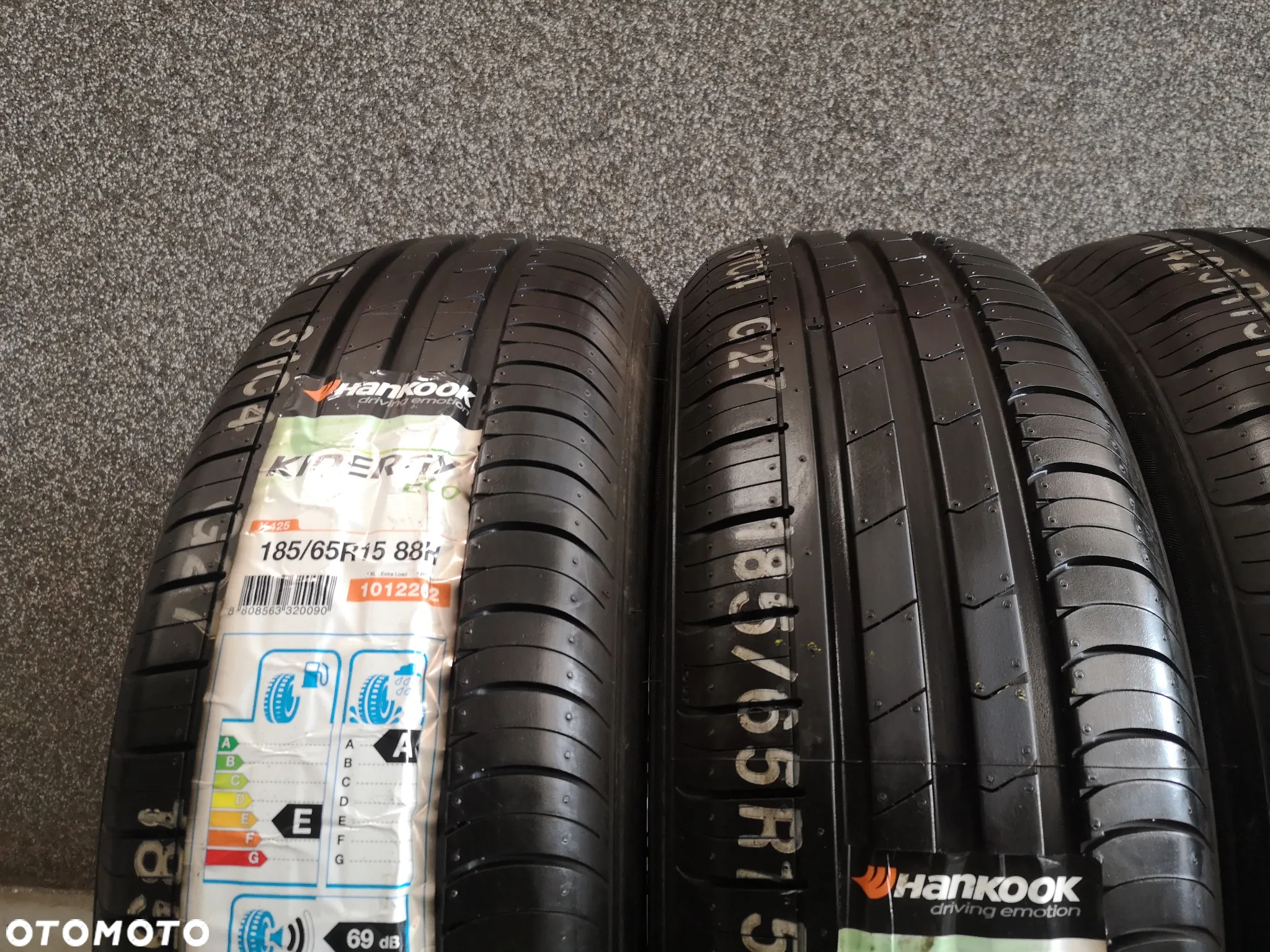 Opony Letnie Hankook Kinergy Eco 185/65/15 88H 4szt. - 2