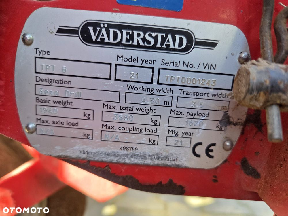 Inny Vaderstad Tempo T6 - 5