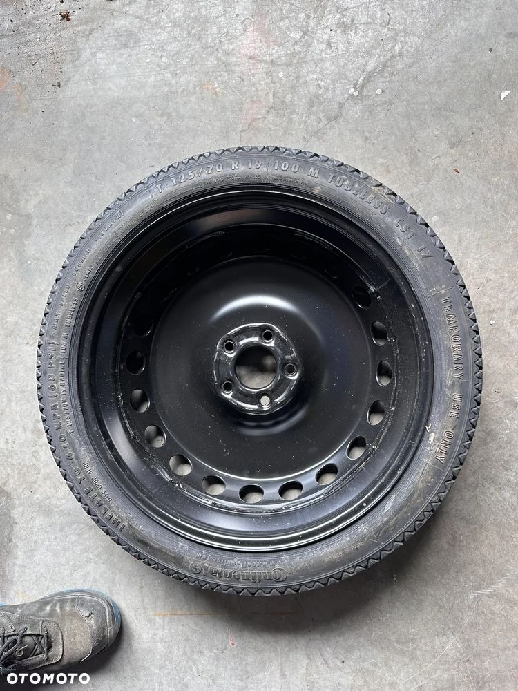 Koło dojazdowe Audi A4 B9 8W 8W0601027B 8W0601027 125/70 R19 - 9