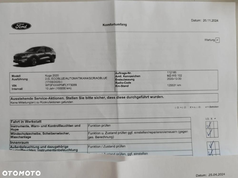 Ford Kuga 2.0 EcoBlue 4x4 TITANIUM - 37