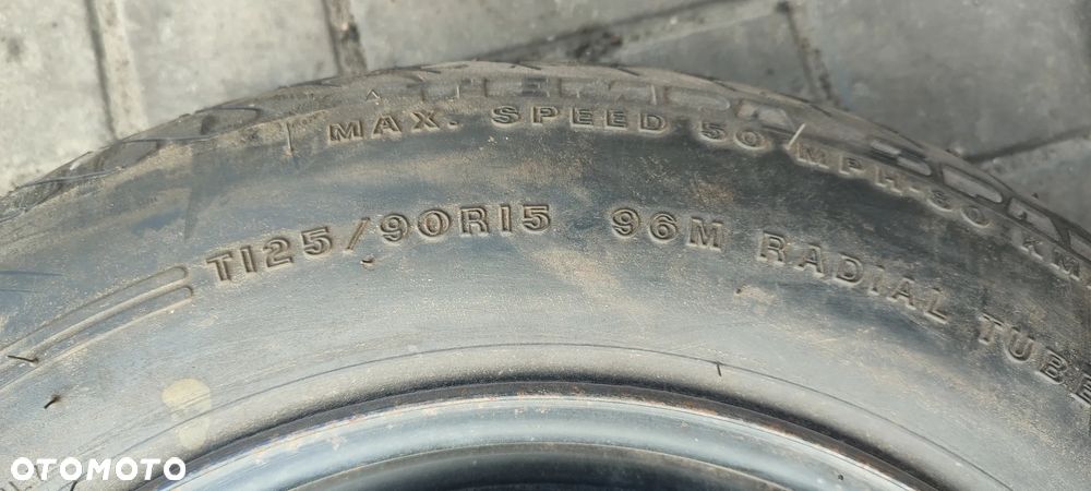 KOŁO DOJAZDOWE 4x108 ET40 15 CALI AUDI B4 CABRIO - 6