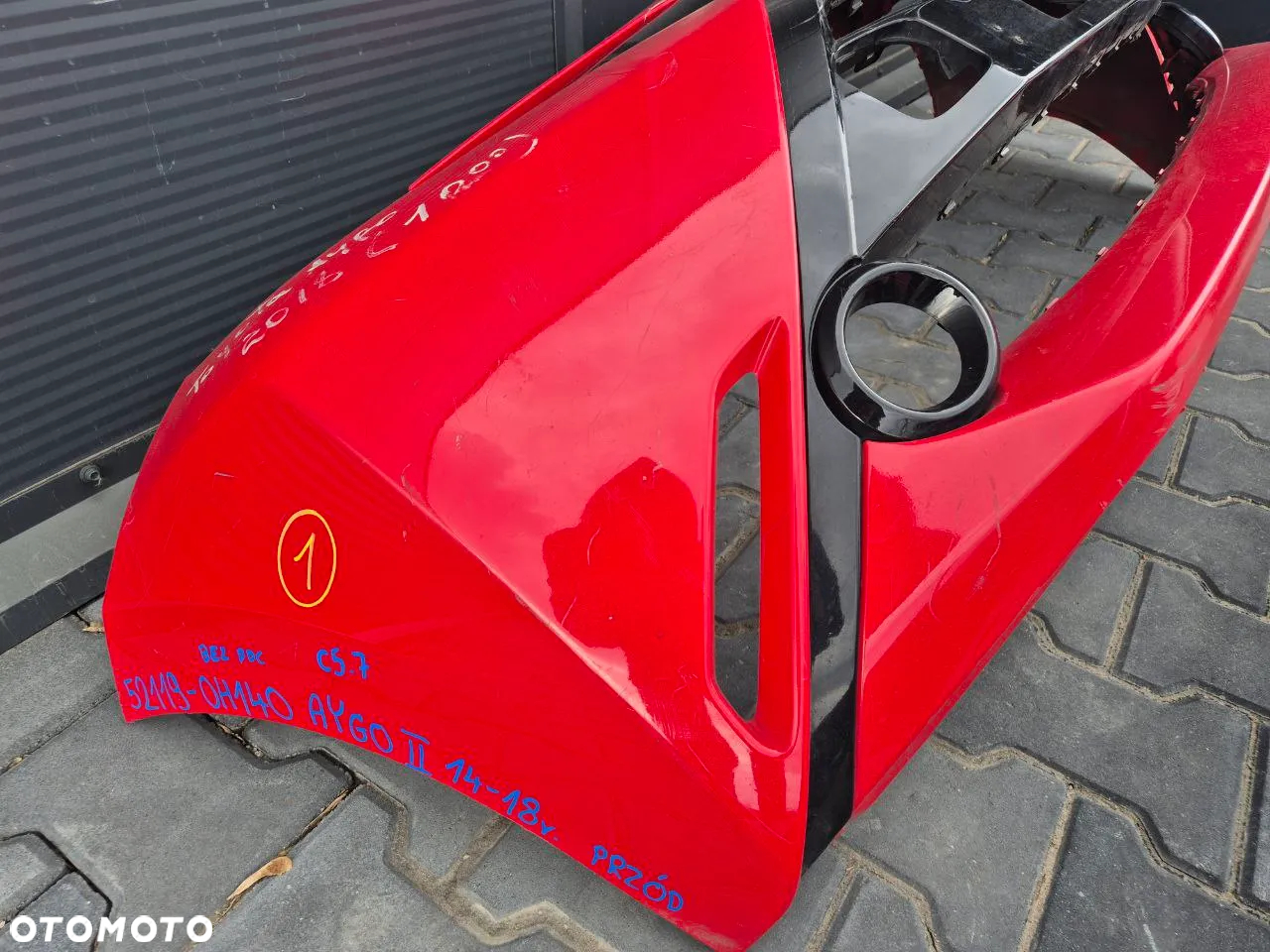 TOYOTA AYGO II / AYGO X ZDERZAK / DOKŁADKA ZDERZAKA PRZÓD  (dostępne 4 zderzaki) - 2