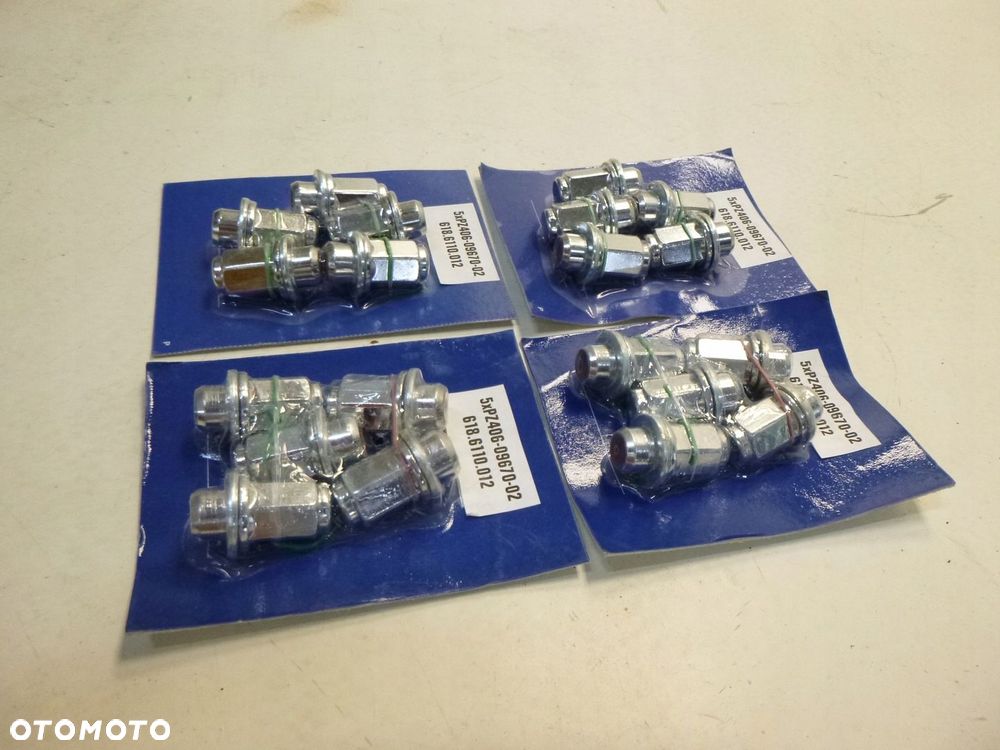 LEXUS IS200 GS300 LS400 NAKRĘTKI NAKRĘTKA FELG ALUMINIOWYCH M12x1.5 KOMPLET NOWE . - 3