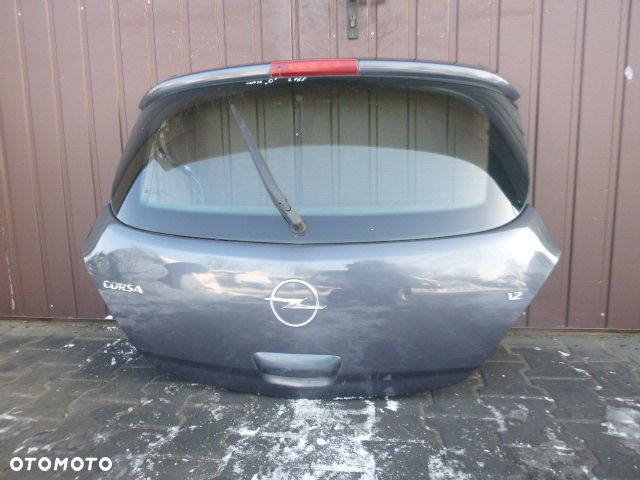 KLAPA TYŁ TYLNA OPEL CORSA D KOMPLETNA Z168 3D - 10