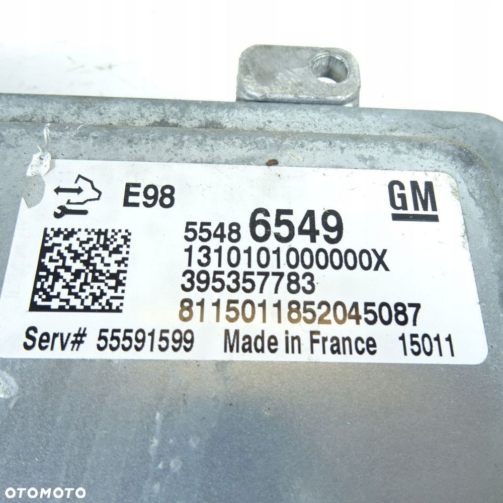 OPEL ASTRA J LIFT 1.6CDTI STEROWNIK SILNIKA 55486549 - 3