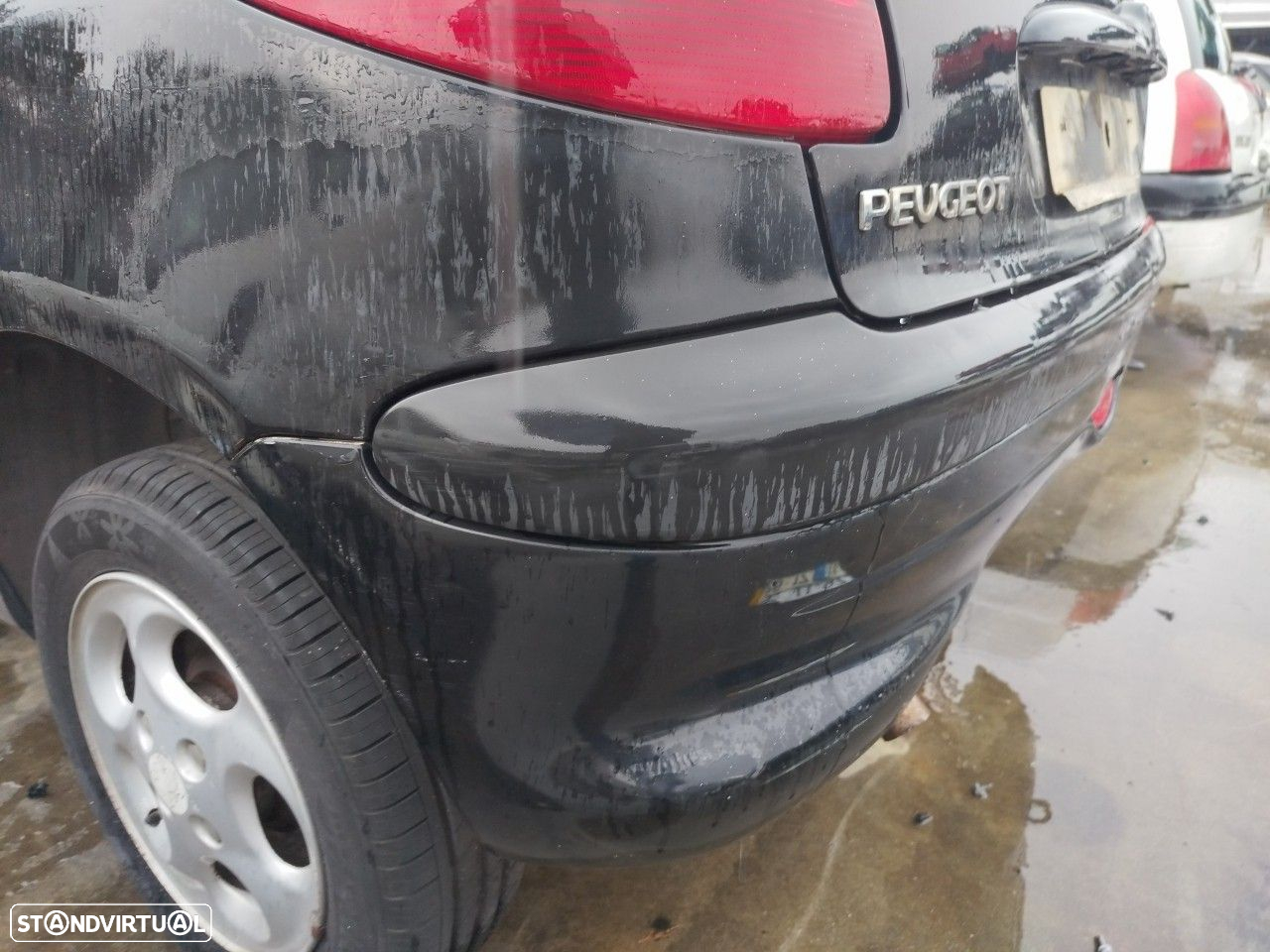 Pára-choques trás PEUGEOT 206 (2A/C) - 3