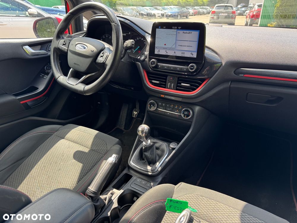 Ford Fiesta 1.0 EcoBoost S&S ST-LINE Red - 12
