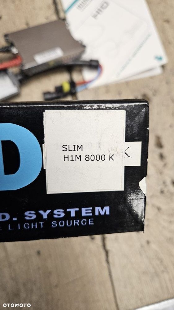 Zestaw HID Xenon H1 8000K SLIM - 11