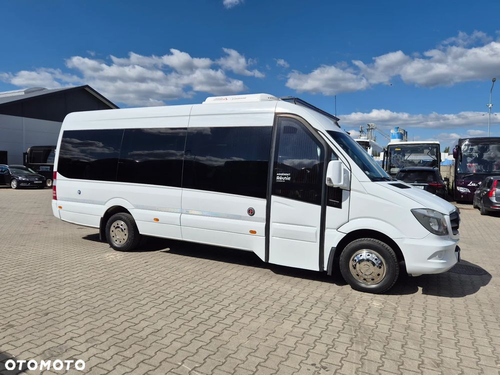 Mercedes-Benz SPRINTER / SPROWADZONY / AUTOMAT / EURO 6 / KLIMA - 4
