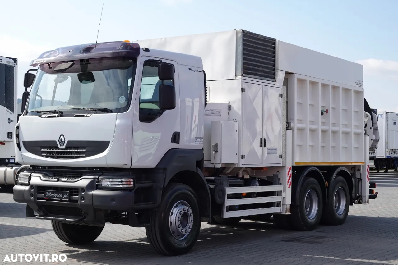 Renault KERAX 450 / 6x4 / MTS SAUGBAGGER 3A11T / EVALUAREA / ÎNCĂRCĂTORUL VACUUM / WUKO / CIOAN / RADIOCOMANDĂ - 2
