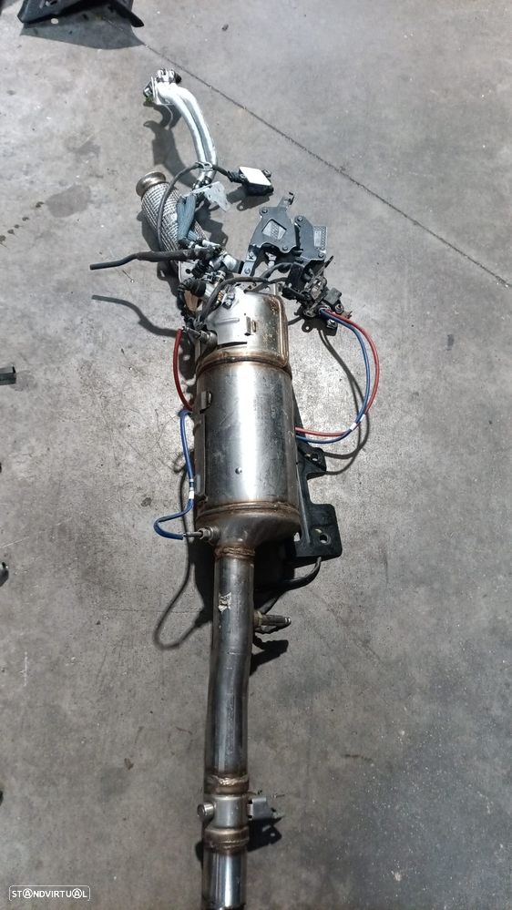 Linha escape completa Renault Megane 1.5 dci ano 2019 Ref: 208021671R - 2