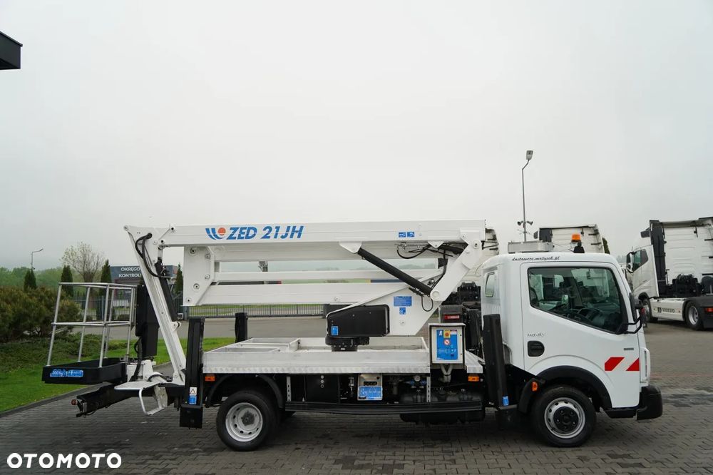 Renault MAXITY 120 DXI / ZWYŻKA 21 METRÓW / PODNOŚNIK KOSZOWY ZED 21JH / KOSZ 2 OSOBOWY - 300 KG / - 18