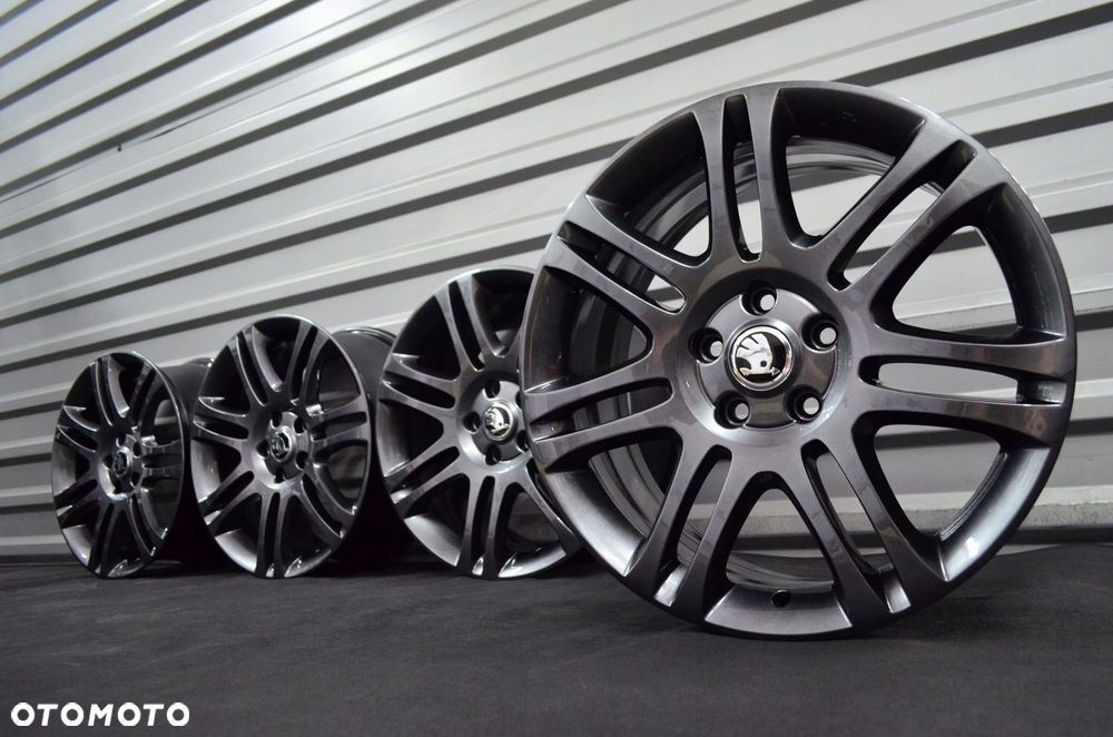Felgi 5x112 R18 SKODA Octavia Superb Karoq Kodiaq ORYGINAŁ - 1
