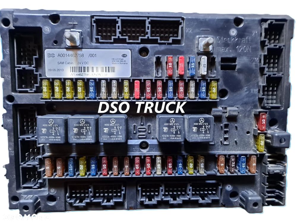 A0014462758 A0014465158 MERCEDES MP4 Skrzynka Tablica Modul Plyta bezpiecznikow - 5