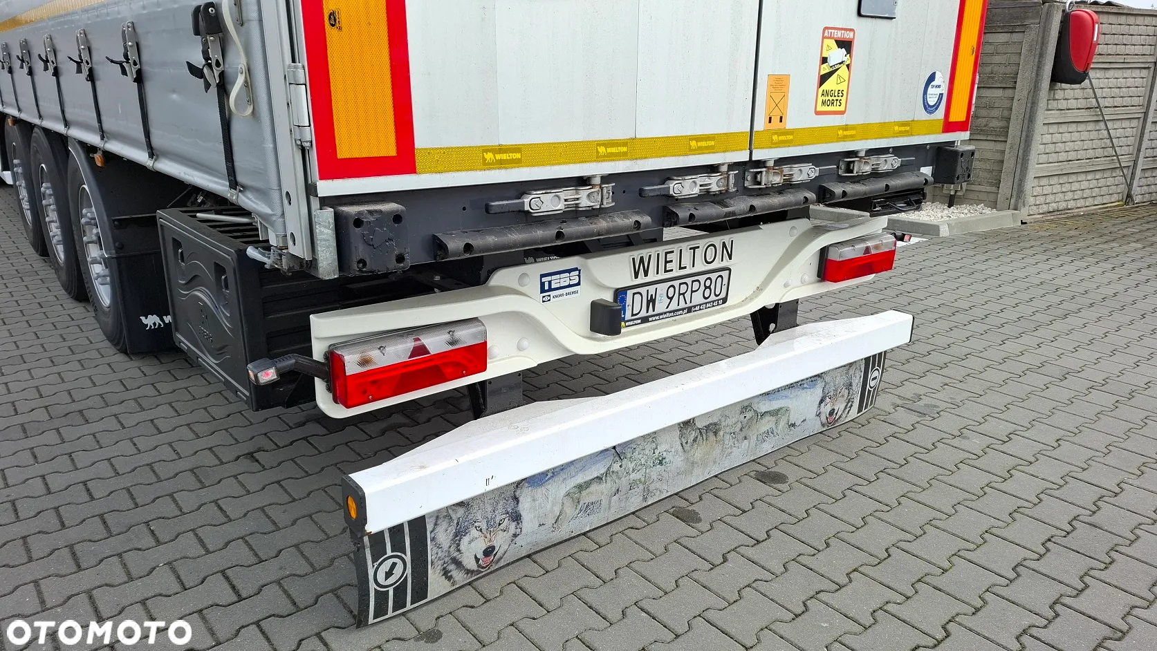 Wielton NS3K / STANDARD / OŚ PODNOSZONA / PLANDEKA ANTYWŁAMANIOWA / - 11