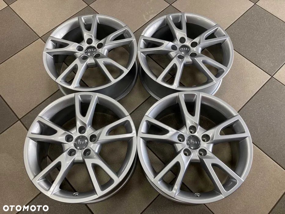 AUDI A4 A6 A3 A8 FELGI ALUMINIOWE R18 7J ET38 5X112 66.6MM OE AUDI 4G9071498 NOWE! - 1