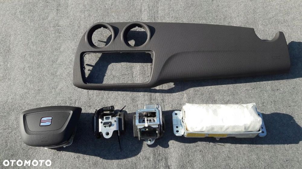 Seat Ibiza IV 6J 2010 deska kokpit poduszki airbag - 2