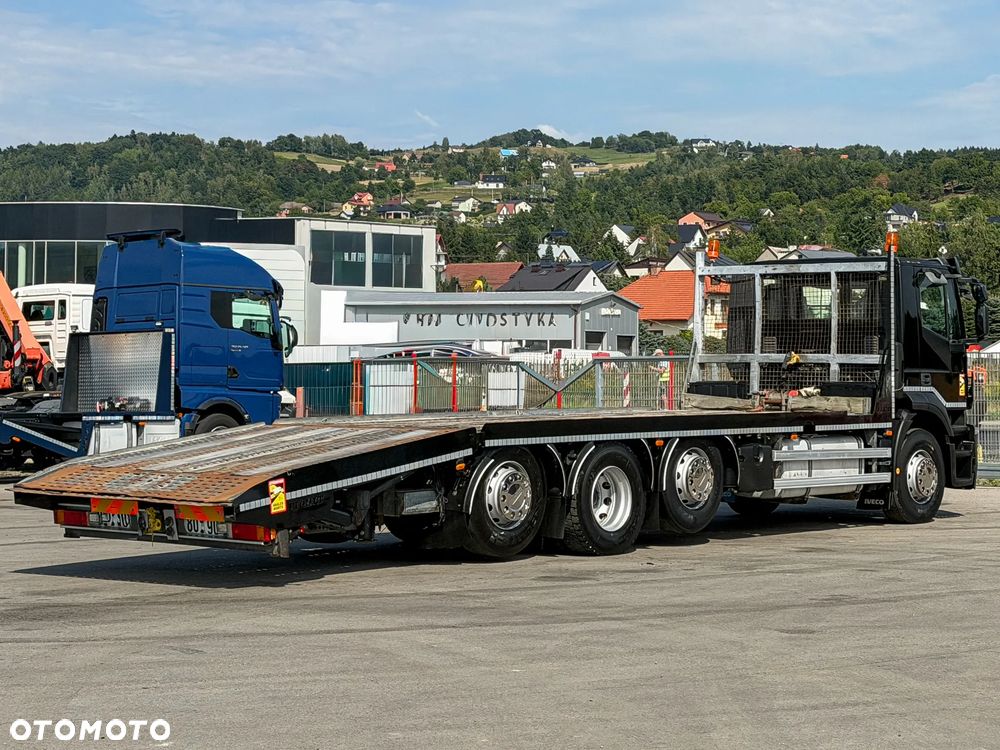 Iveco STRALIS 360 * LAWETA 9,30 m + PILOT * STAN BDB! - 8