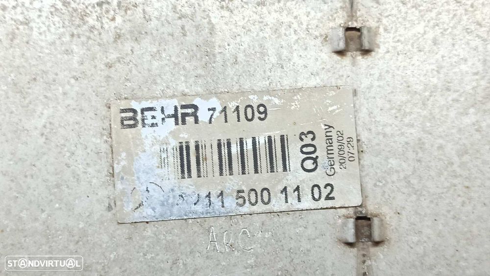 INTERCOOLER MERCEDES CLASE E (W211) BERLINA E 270 CDI (211.016) - 4