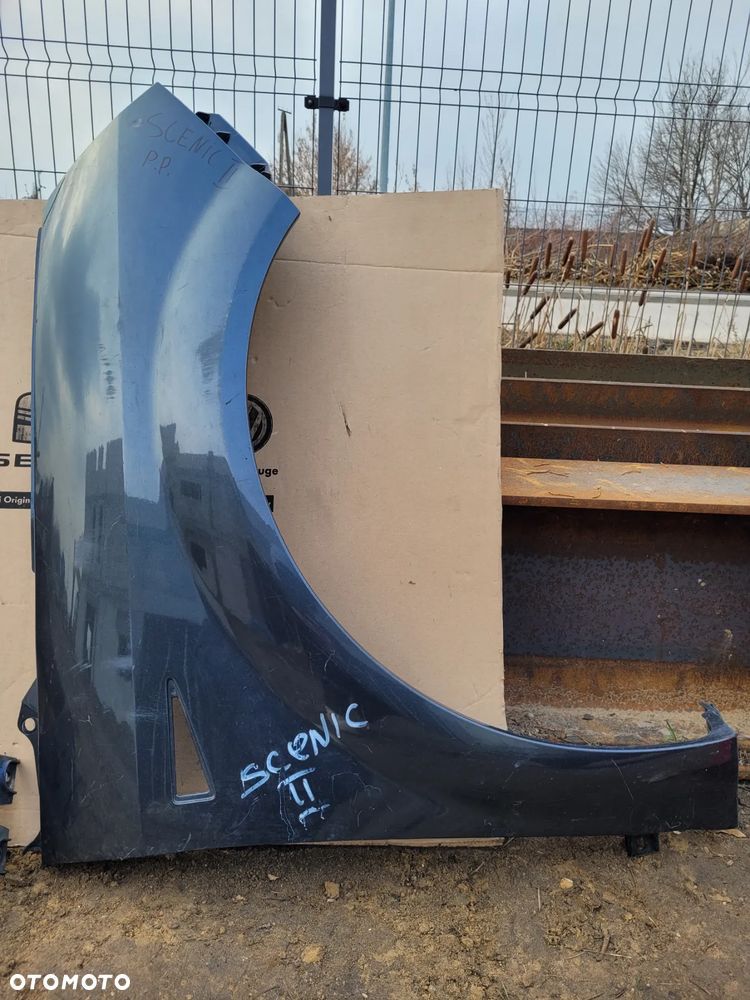 BŁOTNIK PRAWY PRZÓD RENAULT SCENIC II - 2