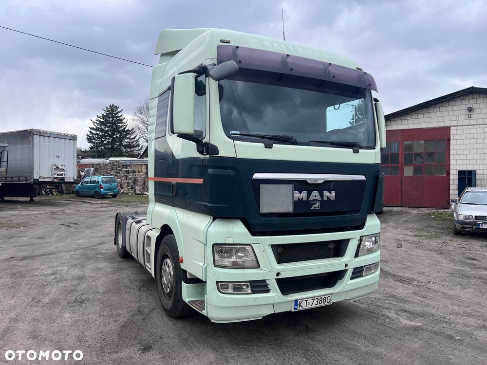 MAN TGX 18.440 / AUTOMAT RETARDER !! / OPONY: 95% / DUŻE ZBIORNIKI / 2010 ROK - 6