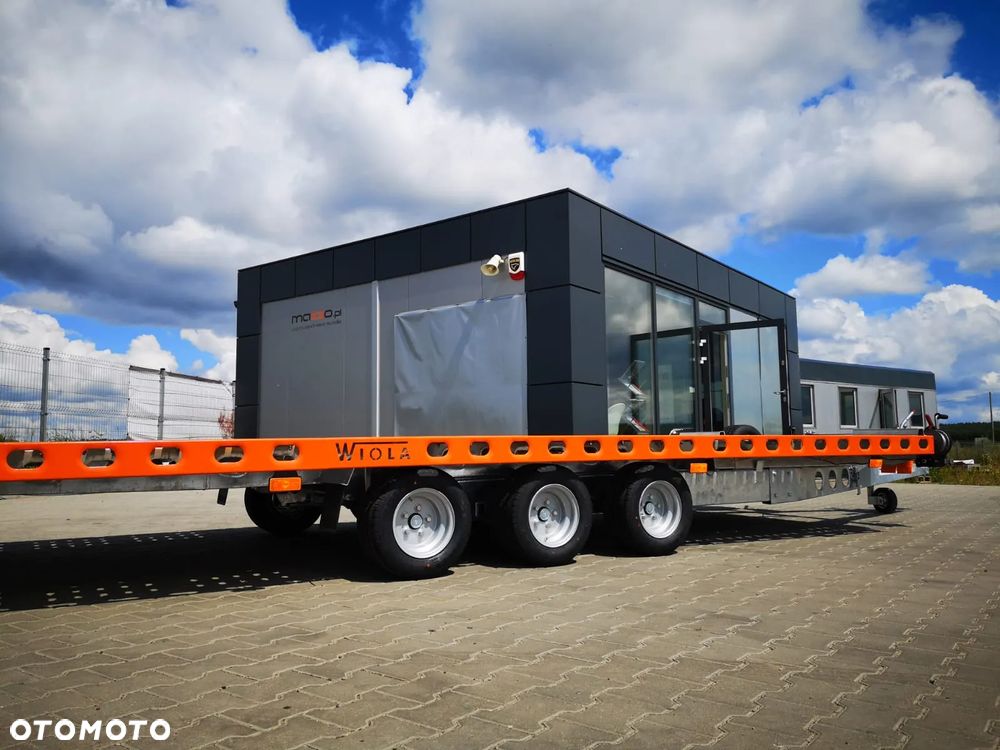Wiola DOSTAWA! Przyczepa Laweta L35G65P wym. 650 x 204cm! UCHYLNA! Podłoga z paneli ALUMINIOWYCH. SOLIDNA! DMC 3500kg - 13