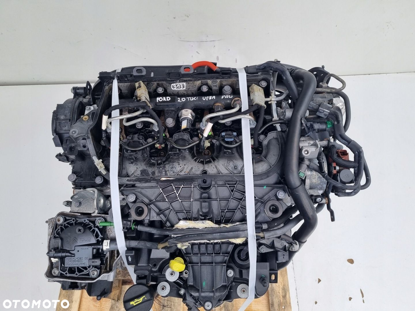 SILNIK KOMPLET Ford Mondeo MK4 2.0 TDCI 140KM 180tyś UFBA - 3