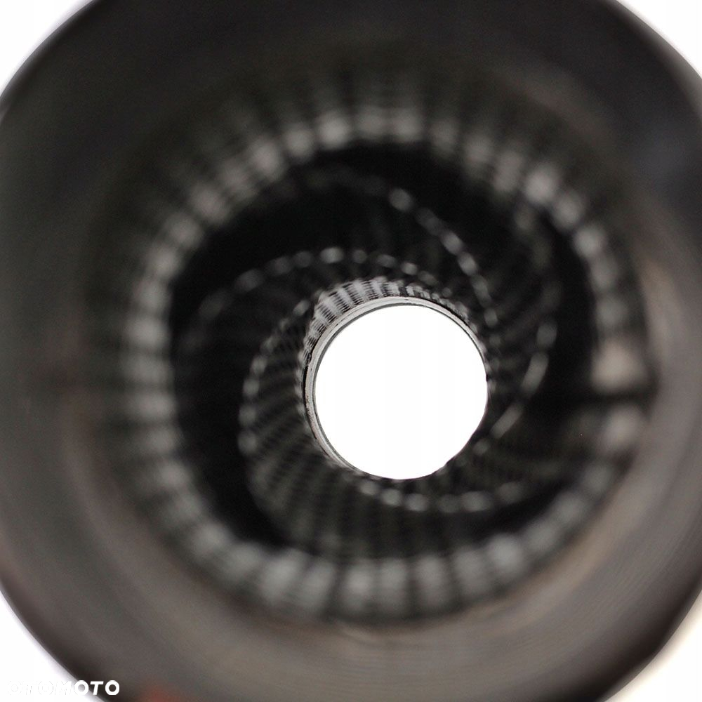 Tłumik środkowy sportowy basowy przelotowy strumienica 76mm stal nierdzewna - 4