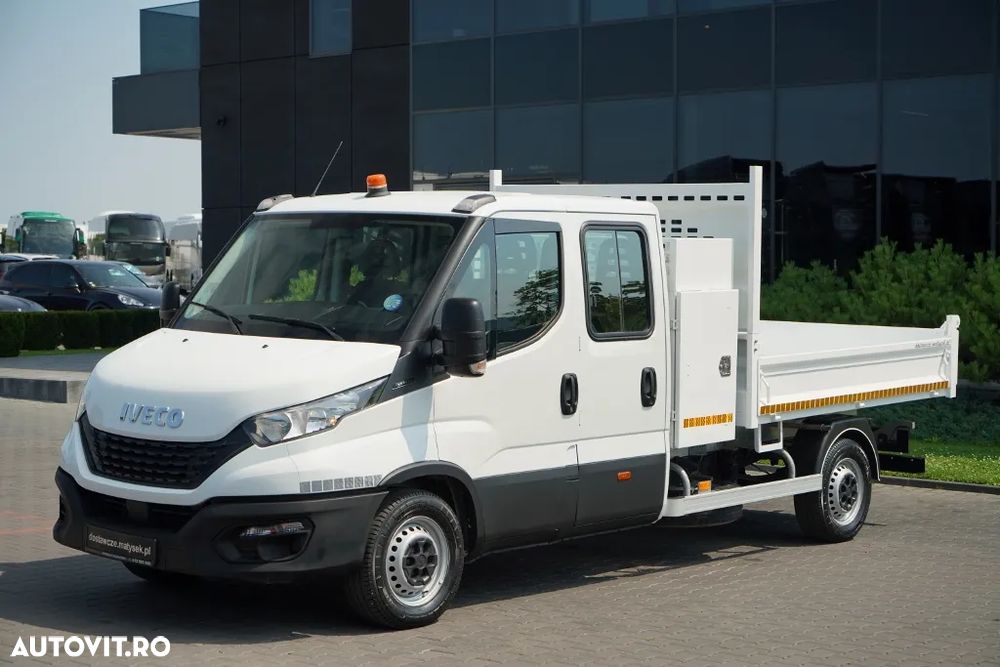 Iveco DAILY 35-140 / BASCULATOR DIN ALUMINIU / 6 LOCURI, REMORCABIL / DOUĂ / MANUAL / IMPORTAT / EURO 6 - 13