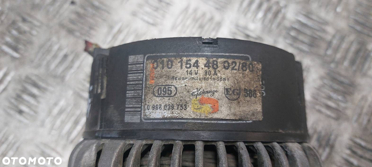 ALTERNATOR MERCEDES W210 2.2 CDI 0101544802 - 2