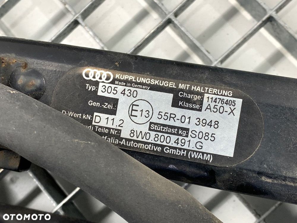 HAK HOLOWNICZY ELEKRYCZNY  AUDI A5 (F53, F5P) 2016 - 2022 2.0 TDI 140 kW [190 KM] olej napędowy - 6