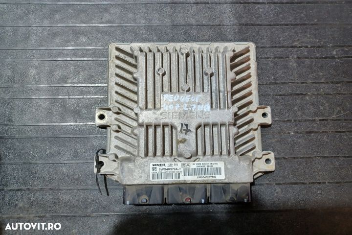 Calculator motor ECU 5WS40379A-T - 2.7 HDI 5WS40379A-T - 2.7 HDI Peug - 1