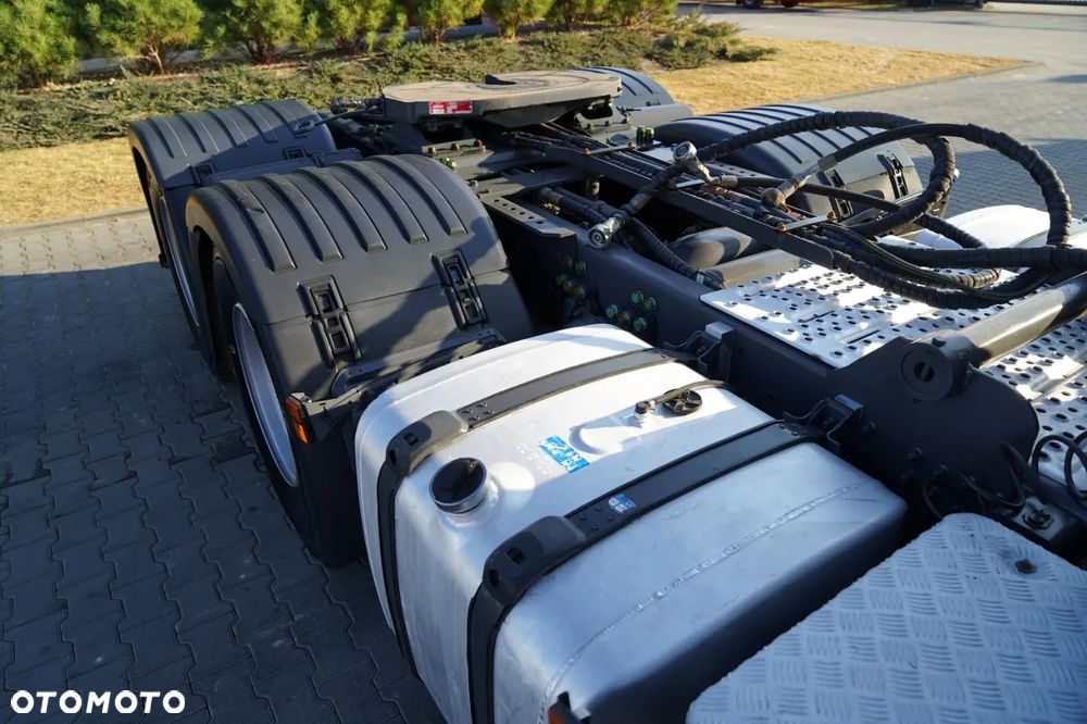 Scania R 650 / V8 / 6x4 / HYDRAULIKA /  DMC: 100.000 KG / I-PARK COOL / 3 OSIOWY CIĄGNIK SIODŁOWY / OPONY 100% - 19