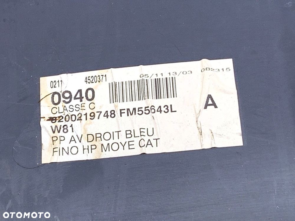 BOCZEK DRZWI PRAWY PRZÓD - 49.00 PLN - RENAULT ESPACE IV (JK0/1_) 2002 - 2022 1.9 dCi (JK0U, JK0G) - 7