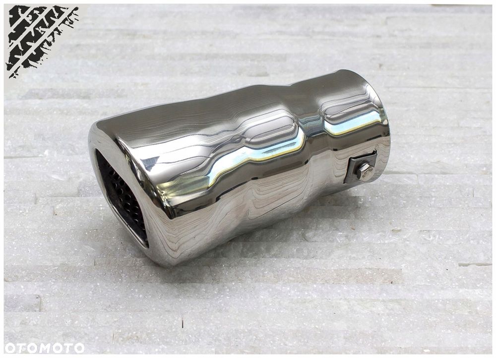 końcówka wydechu nierdzewka otwór montażowy 35-62 - 7