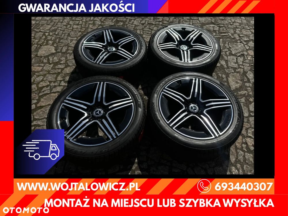 Koła Zimowe 20 Mercedes GLC C254 X254 5x112 Hankook Przody Tyły