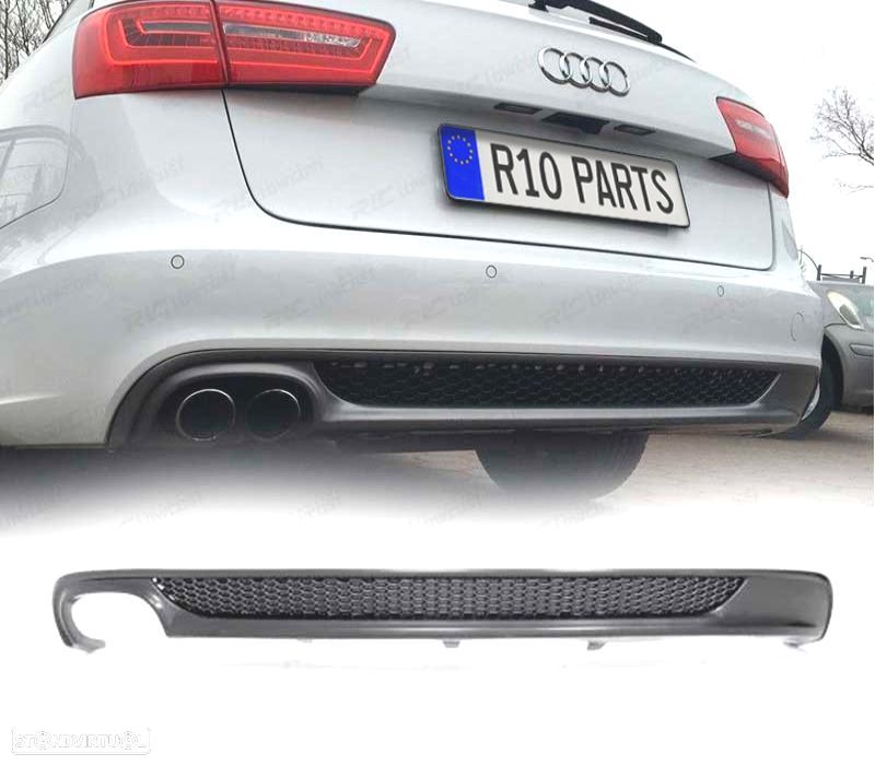 DIFUSOR AUDI A6 C7 4G AVANT 11-14 LOOK S-LINE - 1