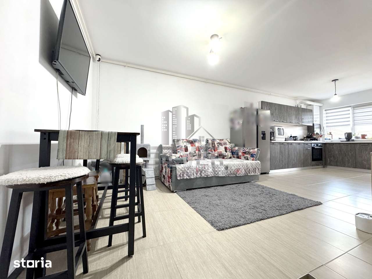 Apartament cu 2 camere/46mp/parcare/Plopilor Floresti — fotografia 1