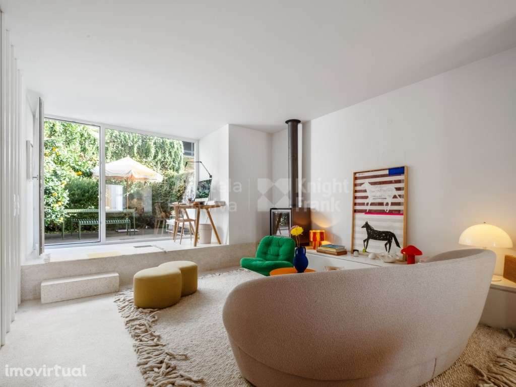 Moradia T2+1, com jardim e garagem no Príncipe Real - Grande imagem: 3/24