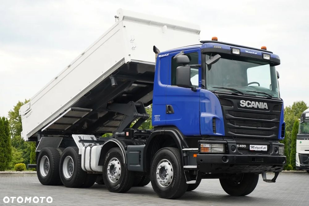 Scania G 480 / 8x4 / WYWROTKA / HYDROBURTA / MANUAL - 7