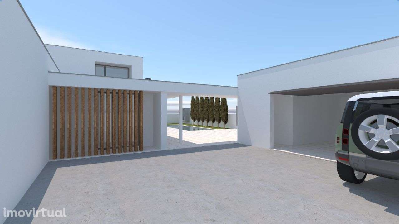 Moradia de linhas modernas em construção - Grande imagem: 4/13