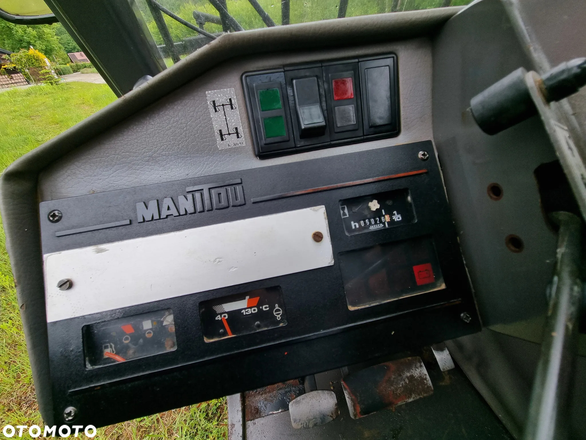Manitou Ładowarka Teleskopowa MLT 526.Turbo Idealny stan z Norwegii z komunalki 2,5tony Perkins 4 cyl - 25