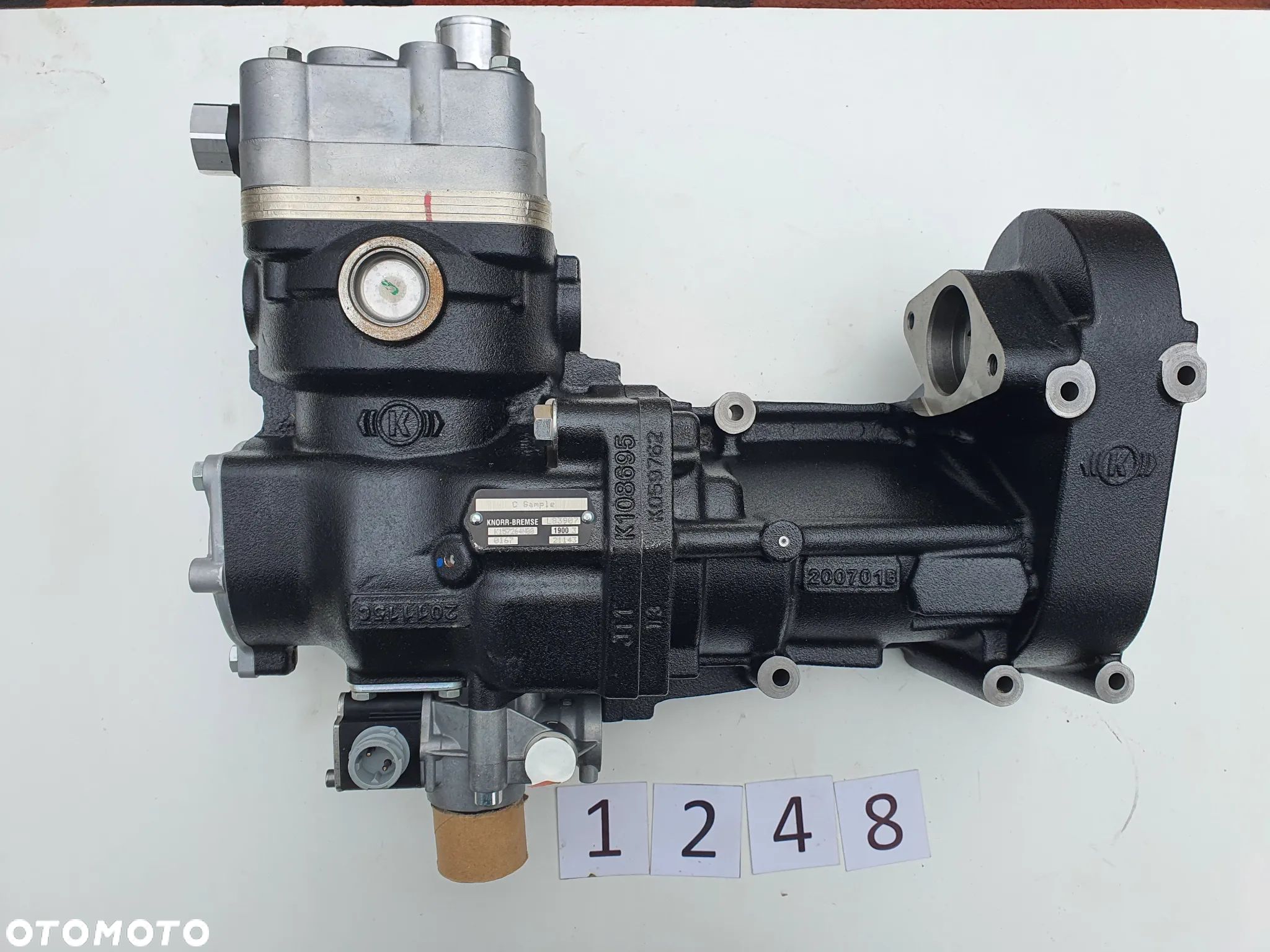 Sprężarka kompresor powietrza Knorr-Bremse LS3907, K157264N00, MAN TGX - 1