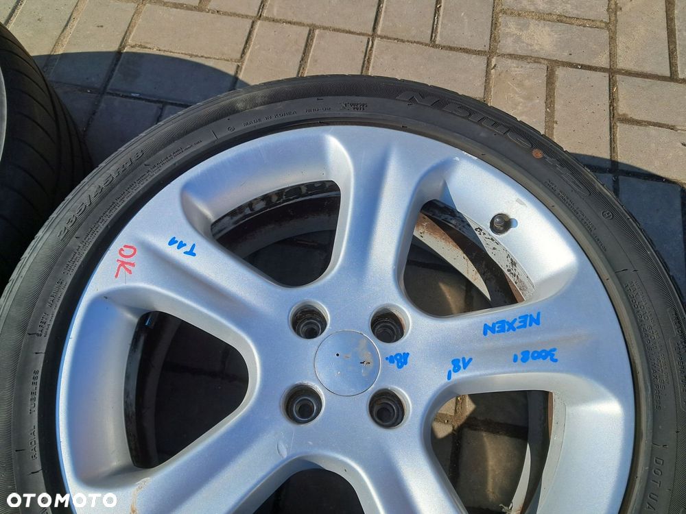 peugeot 3008 felgi aluminiowe 18" 9685121480 7,5j et29 4x108 - 7