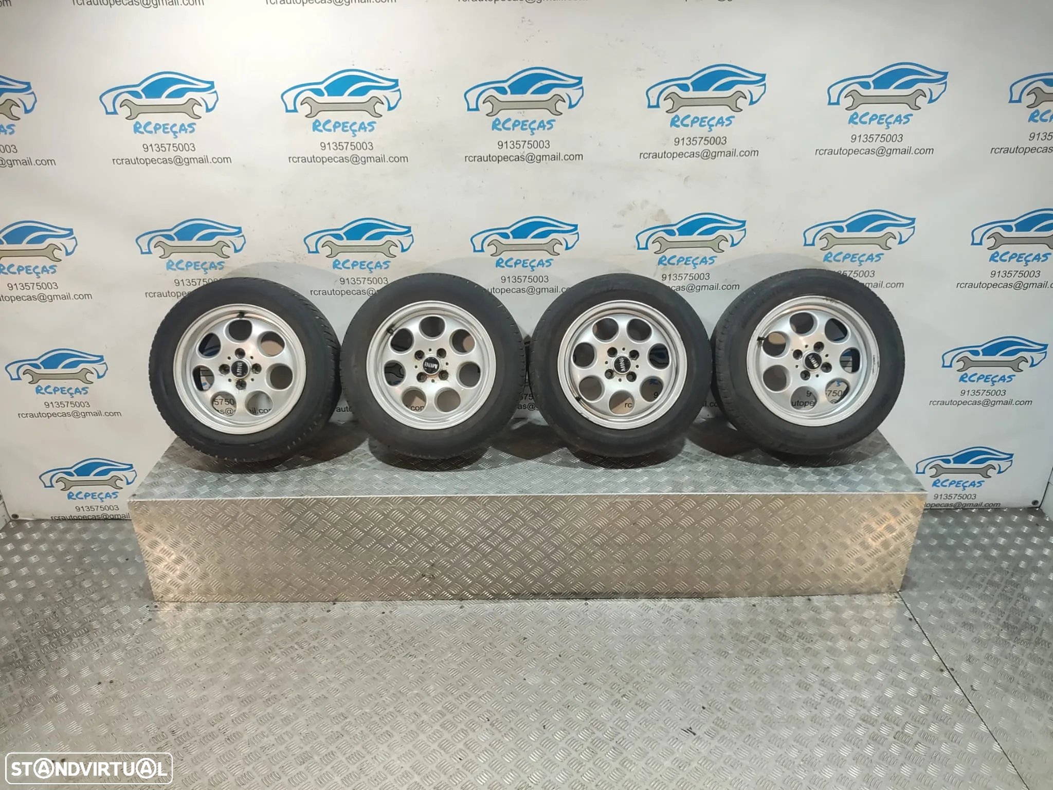 - Jantes 15 Originais Mini Cooper One 5,5J ET45 4x100 - 12