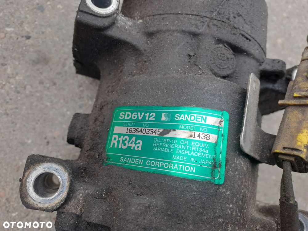 Citroen Berlingo Peugeot Partner sprężarka kompresor klimatyzacji Sanden SD6V12  1438 - 2
