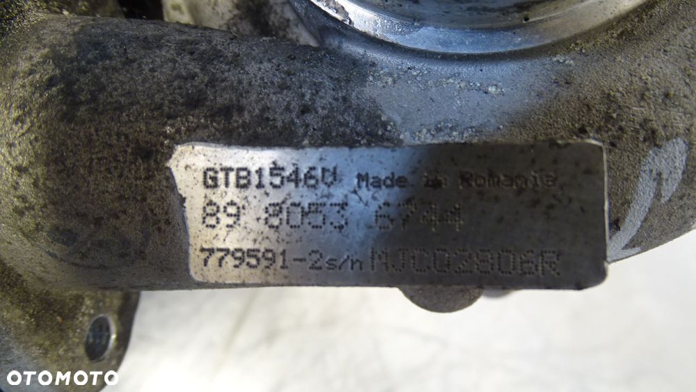TURBOSPRĘŻARKA OPEL ASTRA J 1.7CDTI 8980536744 - 7