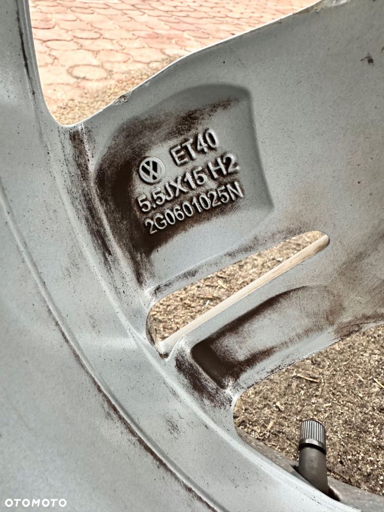Felga Koło Aluminiowe VW Polo 2G 5,5JX14 ET40 2G0601025AD - 9